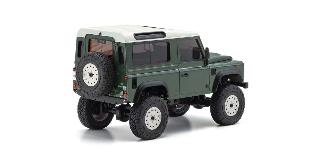 Kyosho Crawler MINI-Z 4×4: Land Rover Defender 90 – Crust Bikes