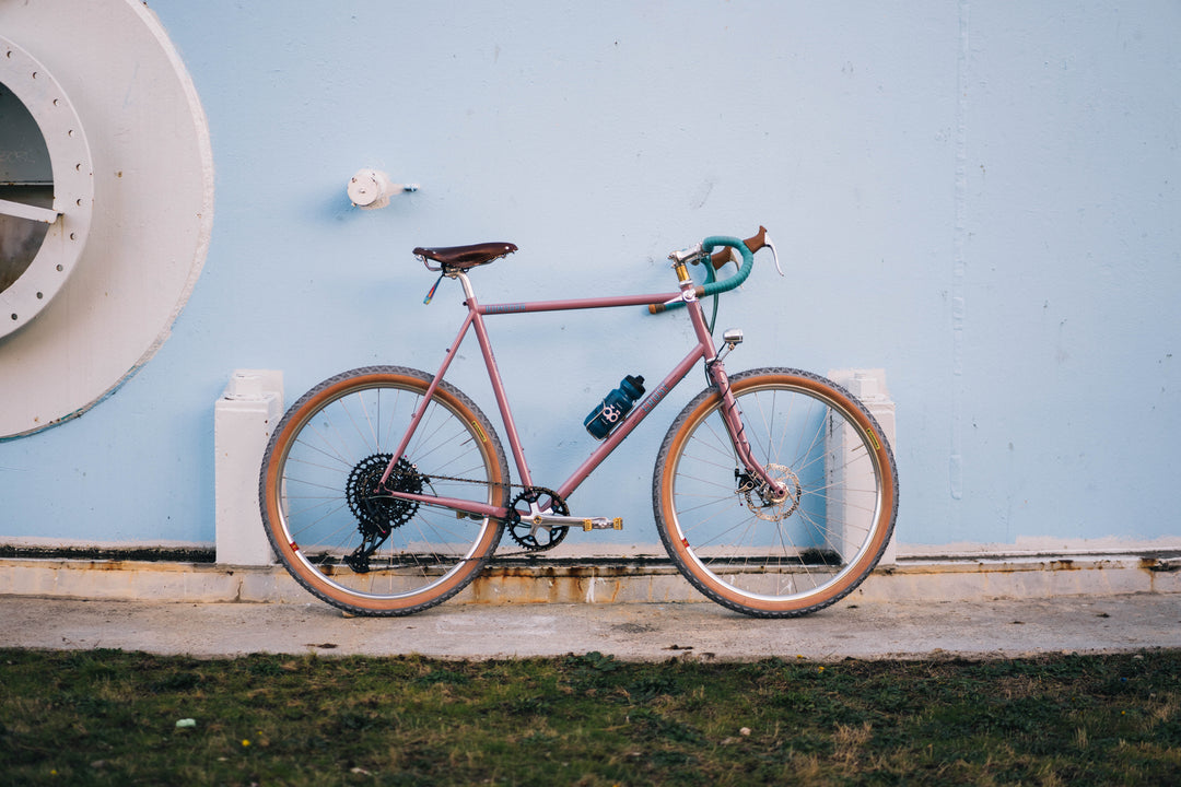 Pink Silver Black and Brass