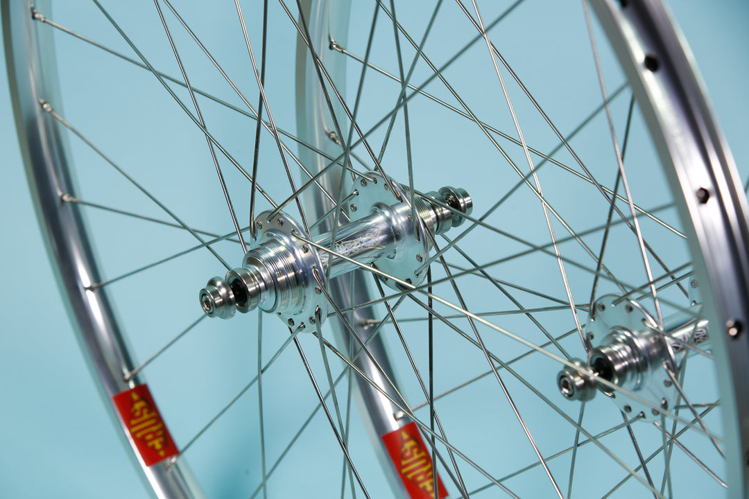 650b Crust Single Speed Lightning Bolt and Florida Man Wheelsets