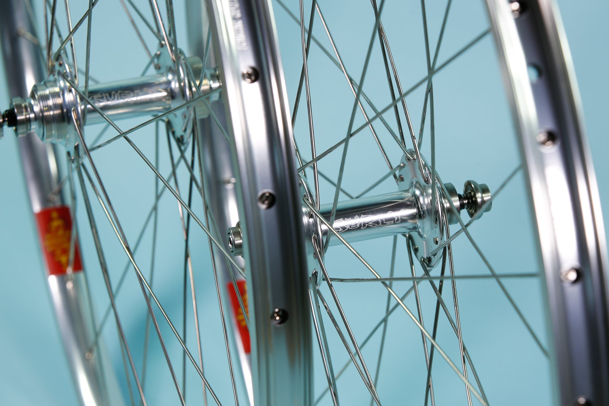 650b Crust Single Speed Lightning Bolt and Florida Man Wheelsets
