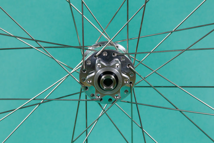 650b Velocity Blunt SS to Son Dynamo Disc Front Wheel
