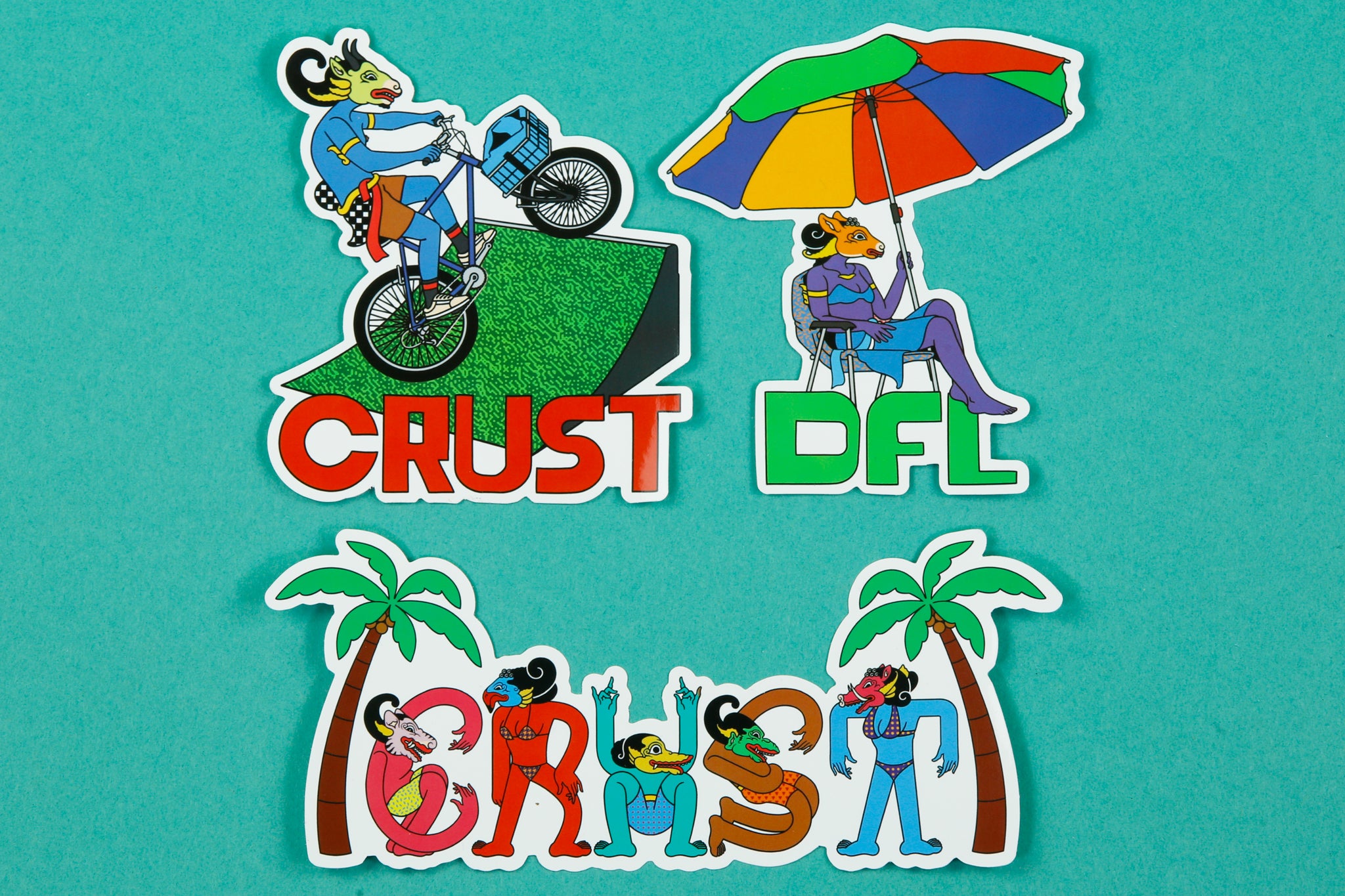 Crust Sticker Pack