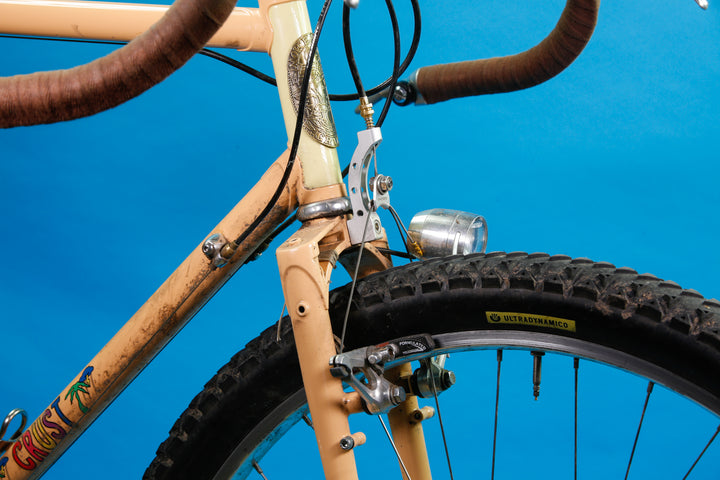Shovel Research Fork Mounted Brake Cable Hanger