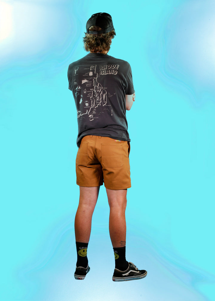 Southern-Hemi Organic Cotton Canvas Shorts