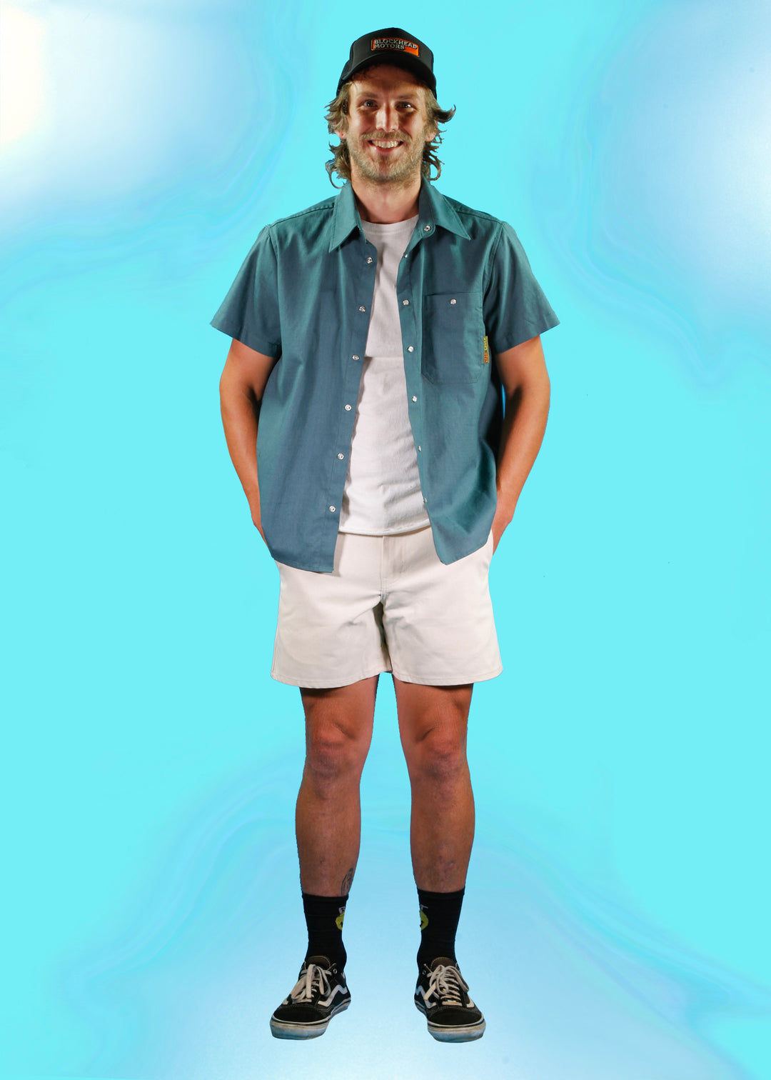 Southern-Hemi Organic Cotton Canvas Shorts