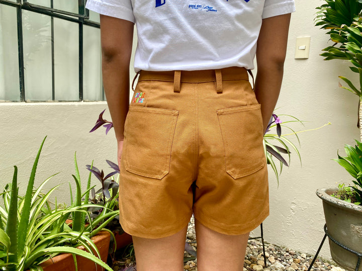Organic Cotton Canvas Angie Shorts
