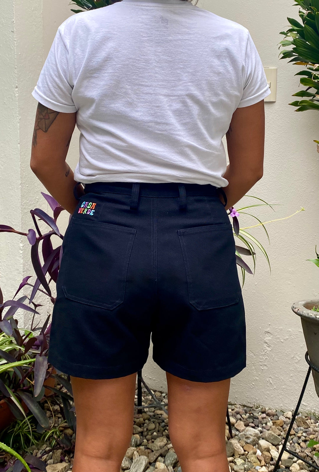 Organic Cotton Canvas Angie Shorts