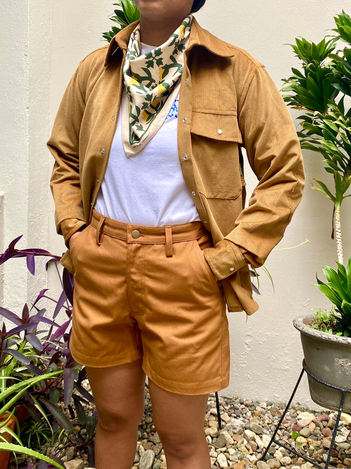 Organic Cotton Canvas Angie Shorts