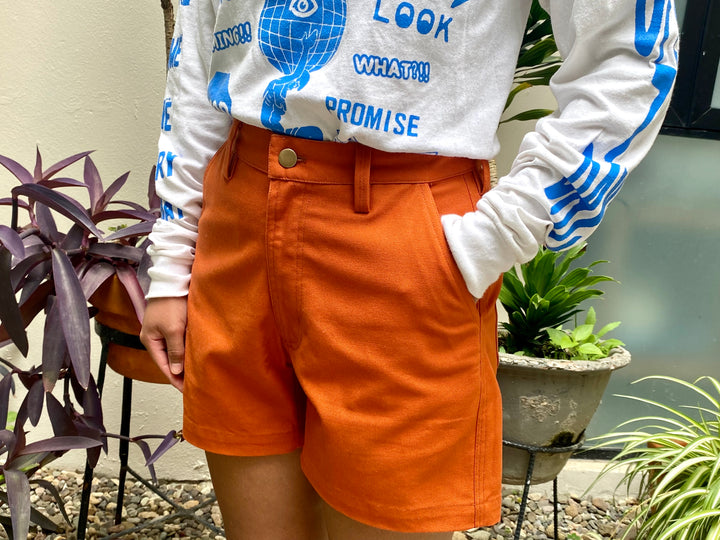 Organic Cotton Canvas Angie Shorts