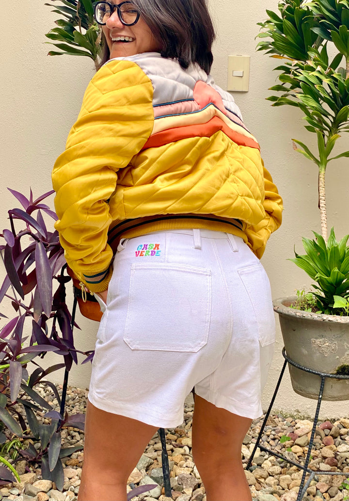 Organic Cotton Canvas Angie Shorts