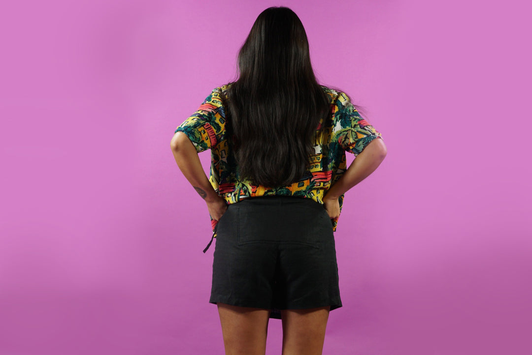 Cheypie Linen-Organic Cotton Skort