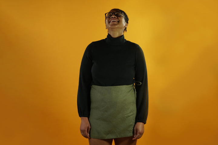 Cheypie Linen Skort