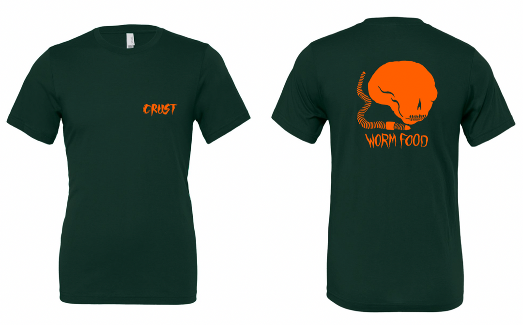 Worm food shirt fundraiser for Rich Cali