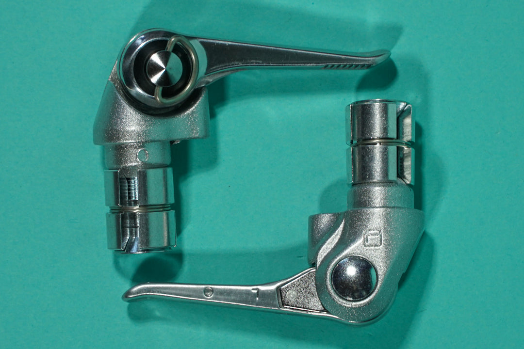 Silver Bar End Shifters