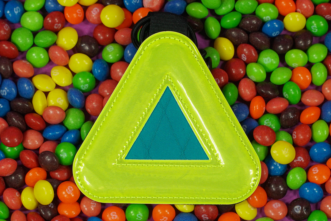 Blue Lug Reflective Triangles