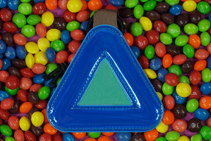 Blue Lug Reflective Triangles