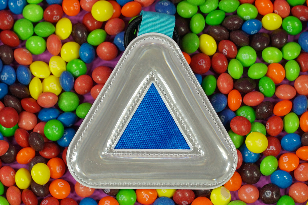 Blue Lug Reflective Triangles