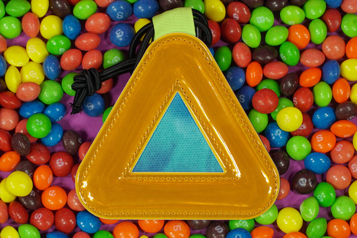 Blue Lug Reflective Triangles
