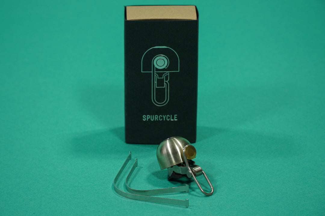 Spurcycle Original Bell ブラック/グリーン Original Bell - BLK+GLD – Spurcycle