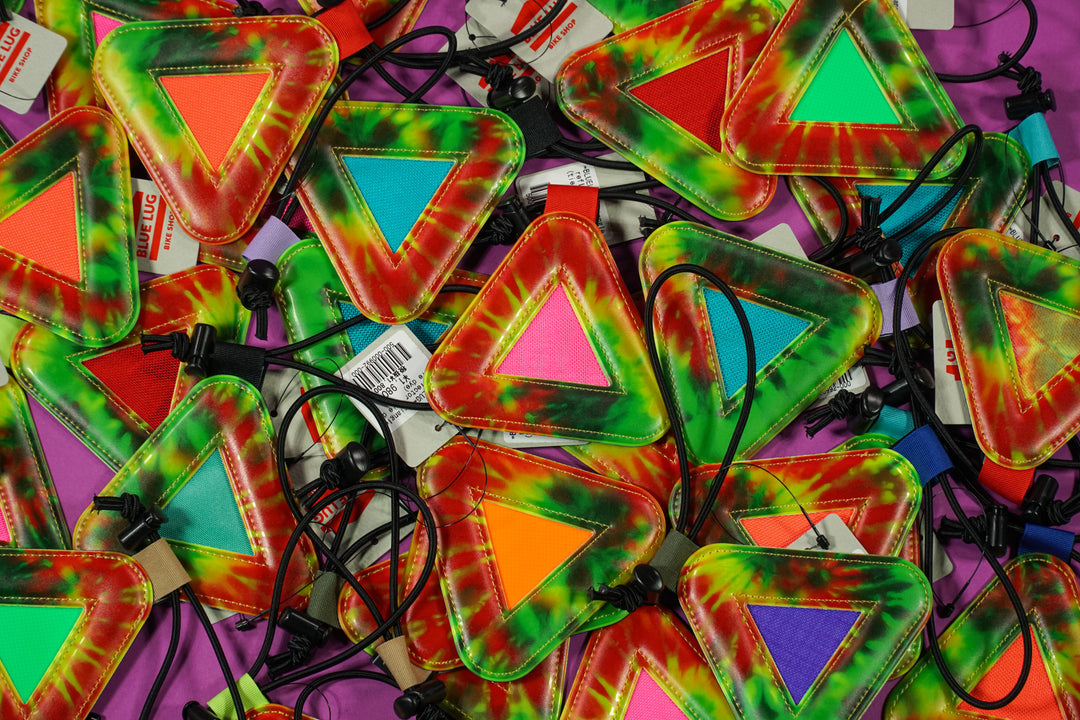 Blue Lug Reflective Triangles