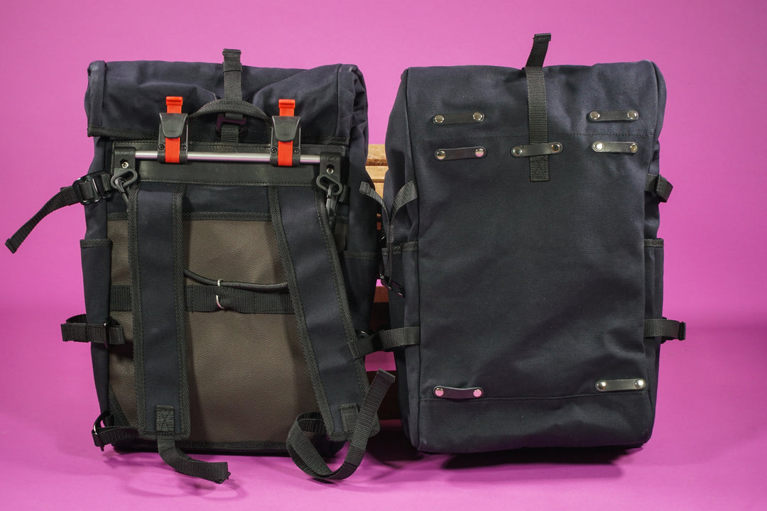 Berthoud Roll Top Backpack Panniers