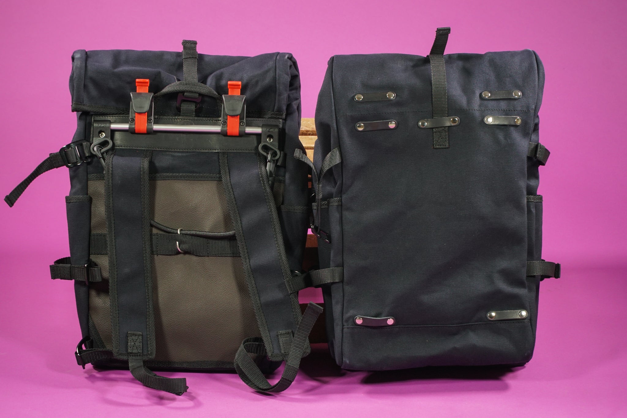 Berthoud Roll Top Backpack Panniers
