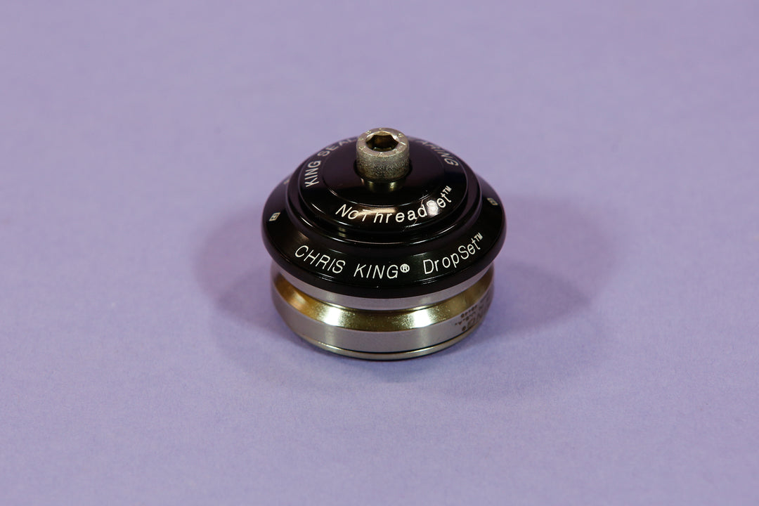 パーツ Chris King DropSet4 42/42 45 Black Chris King DropSet 4 Headset - 1-1/8