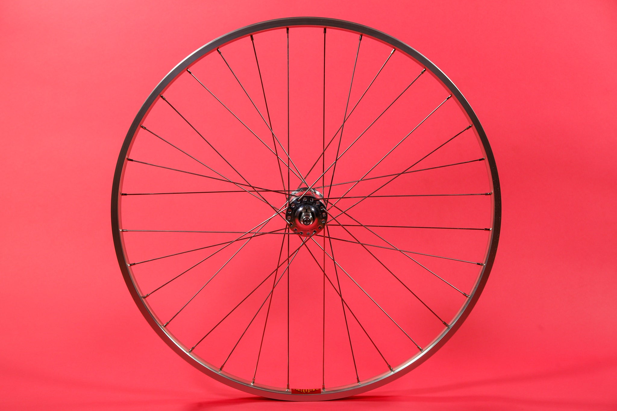 650b Crust Rim Brake Rim to Son Delux Widebody Dynamo Front Wheel