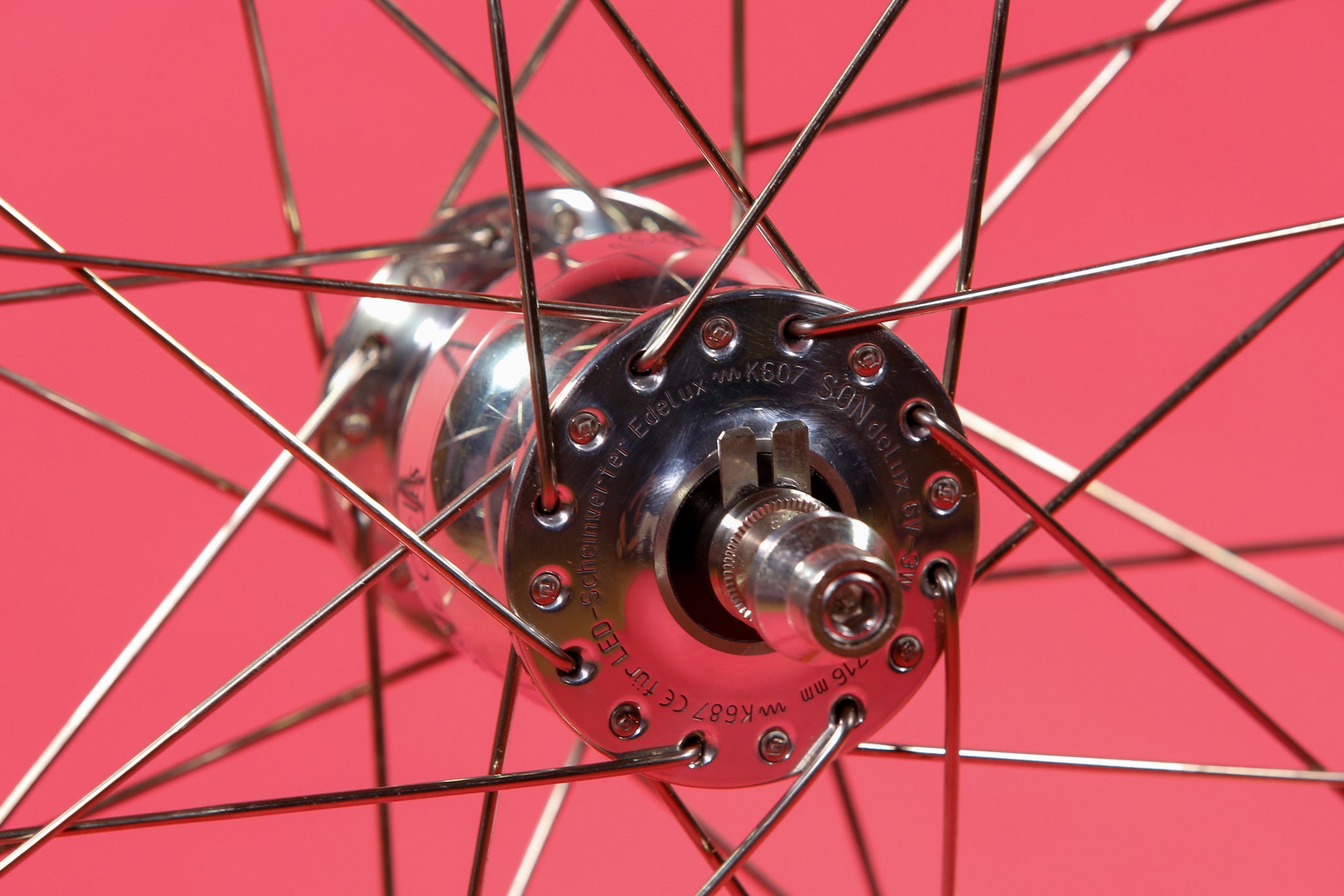 650b Crust Rim Brake Rim to Son Delux Widebody Dynamo Front Wheel