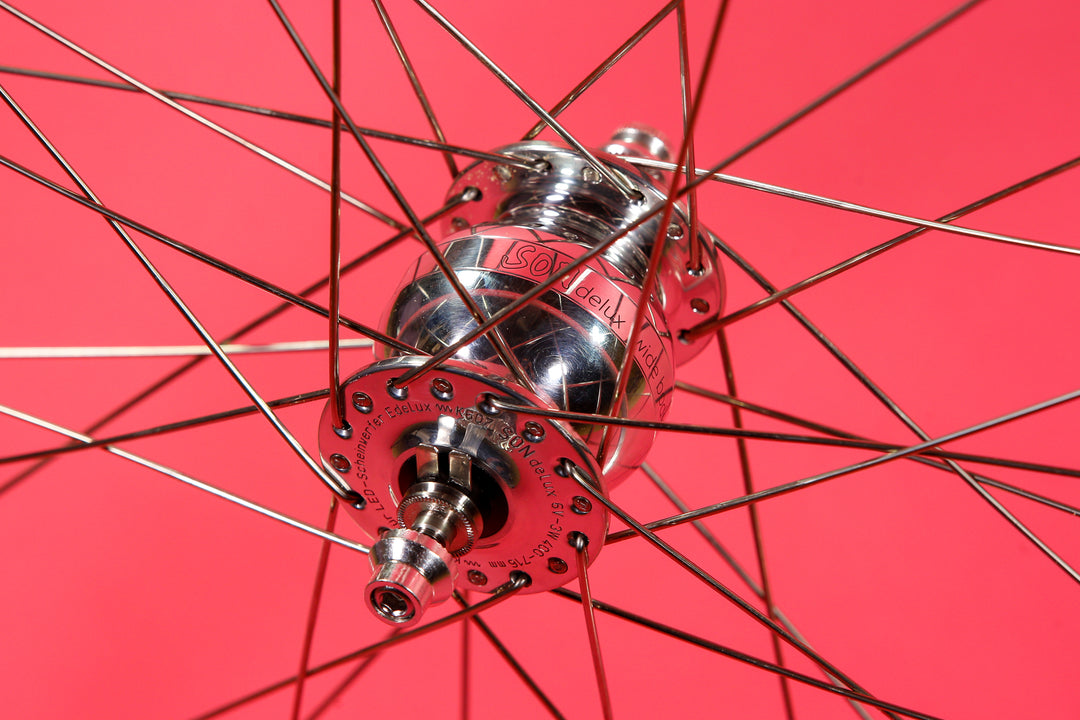 650b Crust Rim Brake Rim to Son Delux Widebody Dynamo Front Wheel