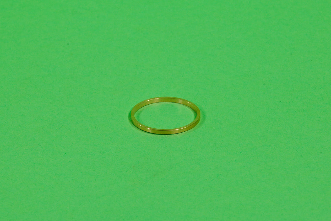 Blue Lug Select 1 &amp; 1 1/8" Brass Headset Spacers