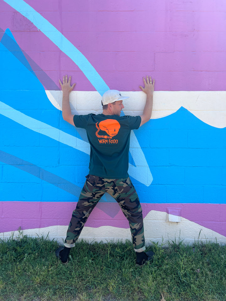 Worm food shirt fundraiser for Rich Cali