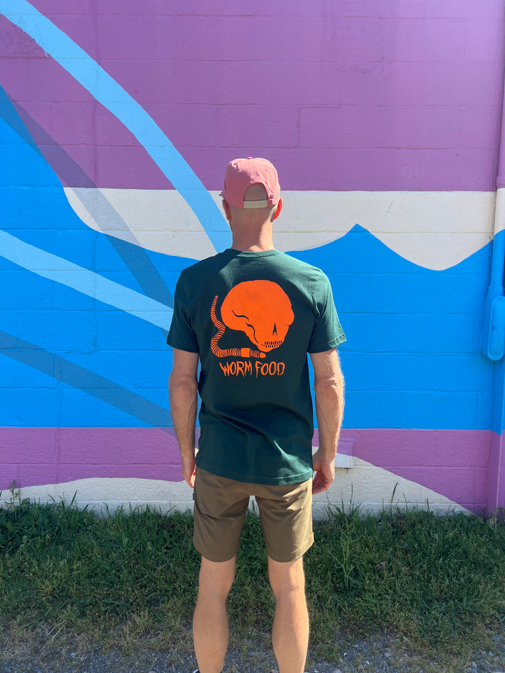 Worm food shirt fundraiser for Rich Cali