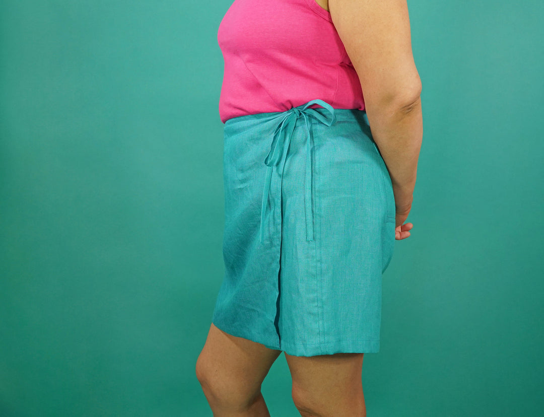 Cheypie Linen Skort