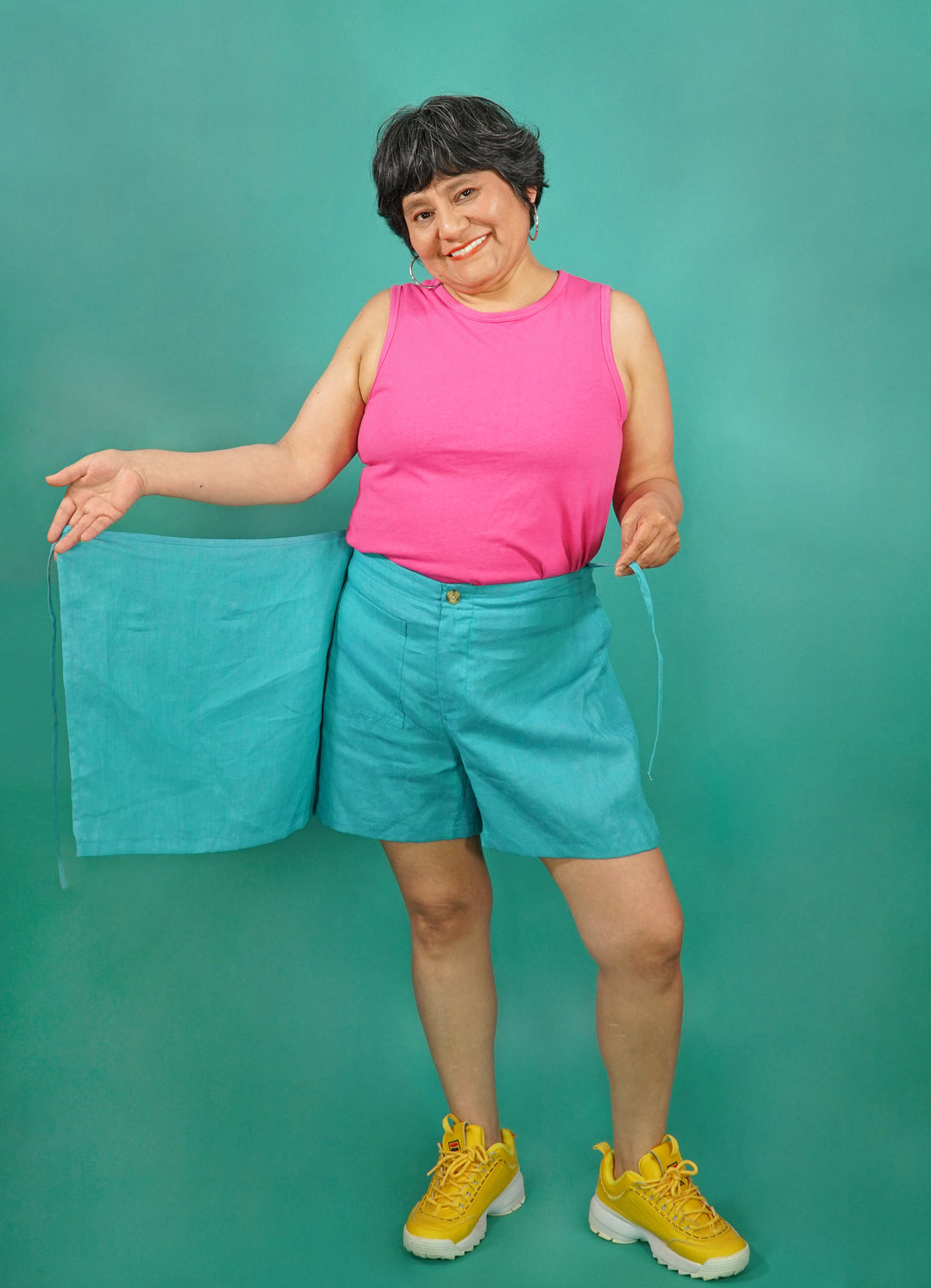 Cheypie Linen Skort
